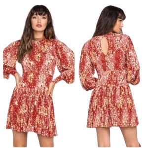 Free People Heartbeats Mini Dress